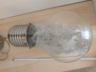 Lámpara bombilla decorativa
