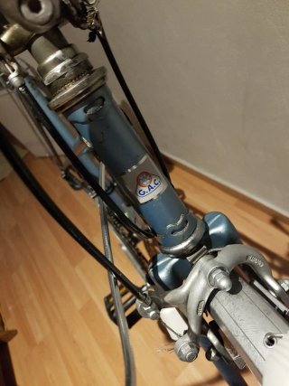 Bicicleta Clásica Vintage Mixta Azul