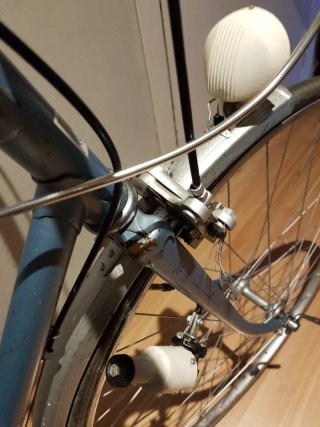 Bicicleta Clásica Vintage Mixta Azul