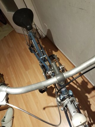 Bicicleta Clásica Vintage Mixta Azul