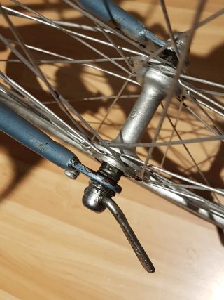 Bicicleta Clásica Vintage Mixta Azul