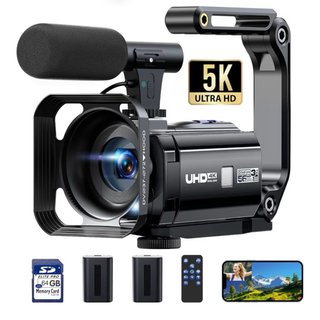 Cámara Video 5K Ultra HD WIFI Negra