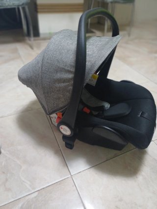 Carro de bebé 3 piezas gris