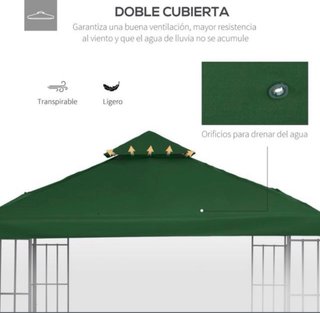 Tetto di ricambio per gazebo