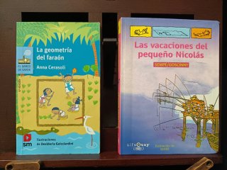 Lote 5 libros infantiles (de 5 a 11 años)