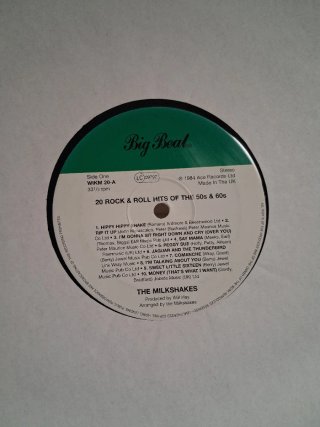 The Milkshakes - 20 Rock and Roll Hits LP