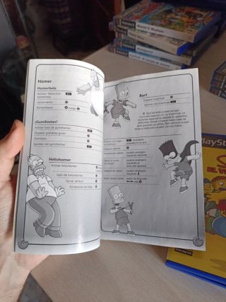 Los Simpson El Videojuego PS2 Completo PAL