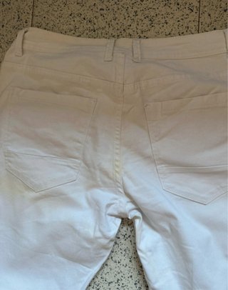 Pantalón vaquero blanco