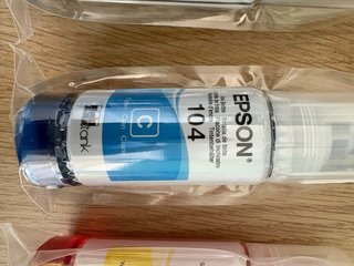 Tintas Epson Ecotank 104 (4 uds)