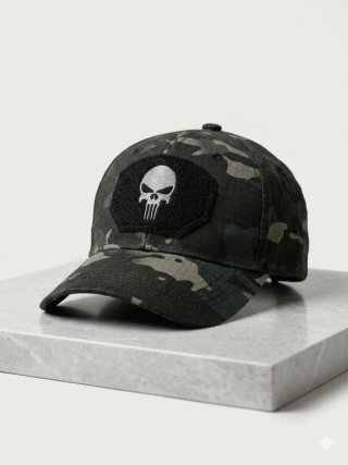 Gorra punisher camo unisex airsoft