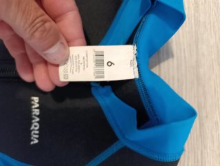 Neopreno infantil azul y negro
