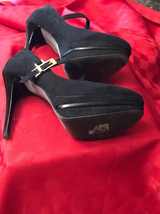 Scarpe eleganti Onde Piane camoscio nero