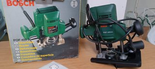 BOSCH POF 400 A Fresadora de superficie