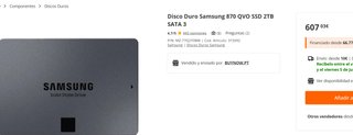 SSD Samsung 870 QVO 2TB SATA 2.5