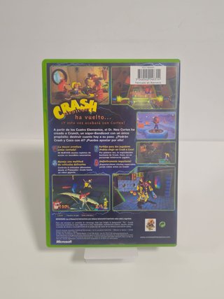 Crash Bandicoot La Venganza de Cortex Xbox PAL ESP