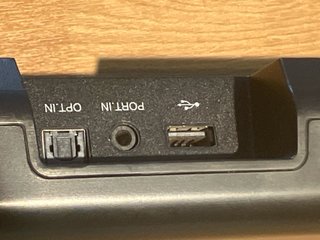 Barra Sonido LG Bluetooth USB Negra