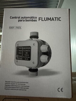 Depósito agua potable 750L + Bomba