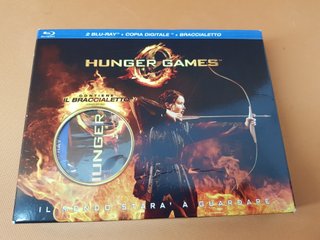 Los Juegos del Hambre Blu-ray + Pulsera
