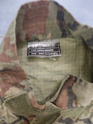 Traje militar mimeta 3-C