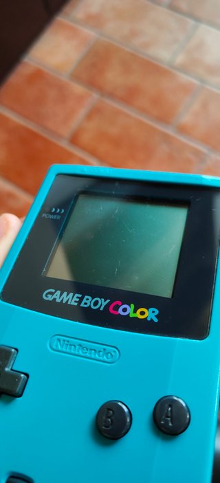 Game Boy Color Azzurro + Wave Race