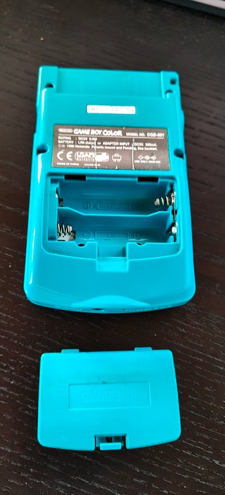 Game Boy Color Azzurro + Wave Race