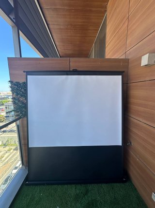 Pantalla Proyector Enrollable Todeco Profesional