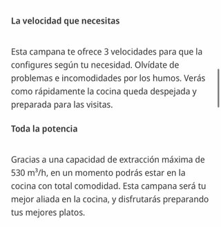 Campana extractora negra