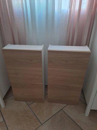 Dos Muebles de Madera Estilo Nórdico