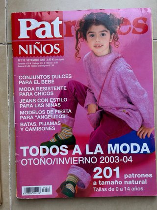Revistas patrones para niños
