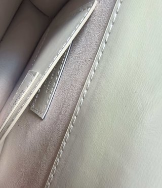 Bolso YSL Piel Blanca Cadena Dorada