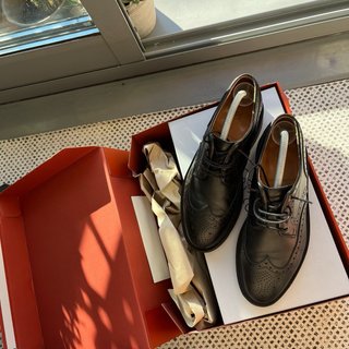 Zapatos Morjas Derby Negro Talla 40