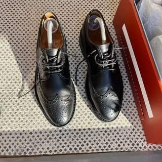 Zapatos Morjas Derby Negro Talla 40