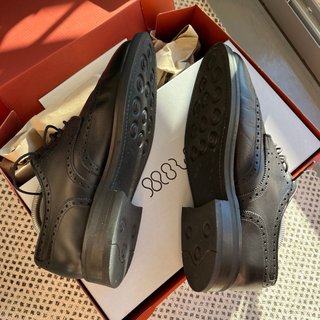 Zapatos Morjas Derby Negro Talla 40