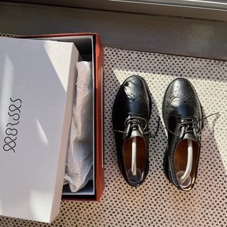 Zapatos Morjas Derby Negro Talla 40