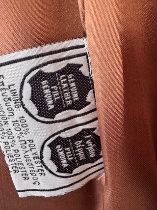 Chaqueta de Piel Genuina Talla M