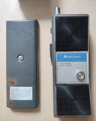 Midland 13-124C Transceptor Radio Vintage 1972