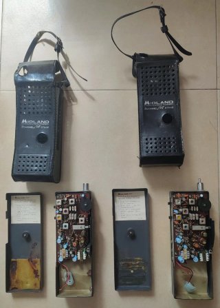 Midland 13-124C Transceptor Radio Vintage 1972