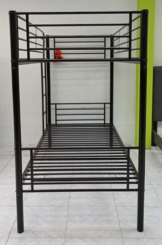 Litera 2 ·Camas. Acero, ·Negra. Robusta. REBAJADO!