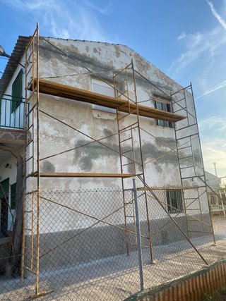 Andamio de obra