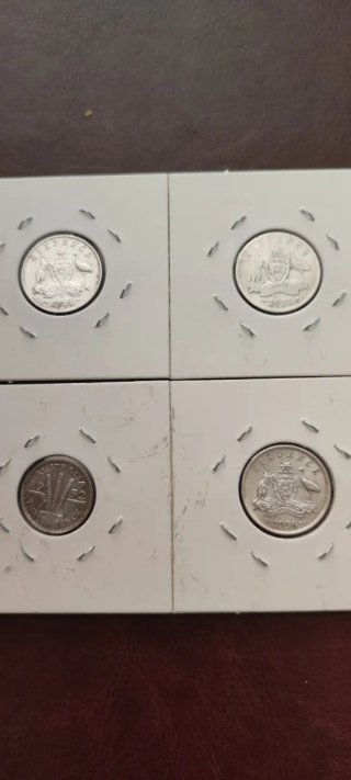 Lote de monedas de plata