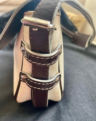 Bolso Loewe Bolso Anagram de Lona. Blanco.