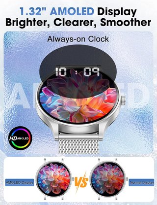 Smartwatch Ultra Delgado 8mm AMOLED Llamadas