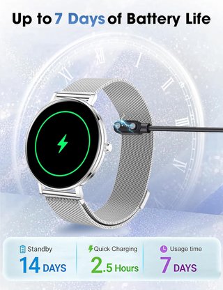 Smartwatch Ultra Delgado 8mm AMOLED Llamadas