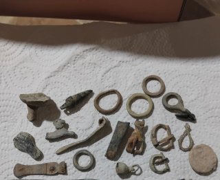 Lote objetos romanos