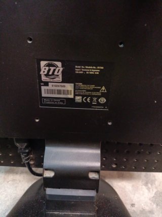 Monitor Ordenador Negro