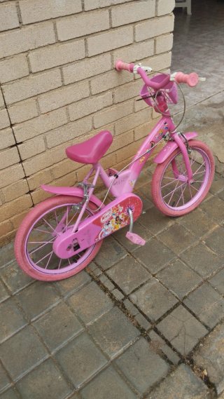 Triciclo infantil rosa