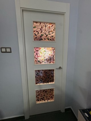 Puertas interiores blancas