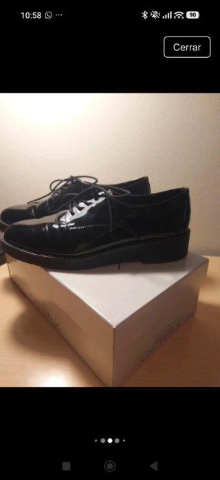 Zapatos charol mujer talla 39 Cat Walk