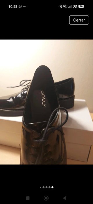 Zapatos charol mujer talla 39 Cat Walk