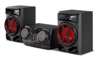 Altavoz LG XBOOM Negro y Rojo